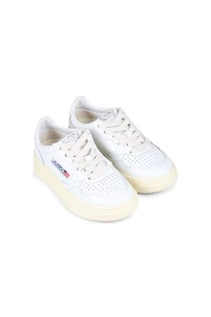 sneakers in pelle bianco AUTRY KIDS | A300KULKFF15WHTWHT